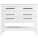 Karson 42 X 34 inch White Bathroom Vanity Cabinet