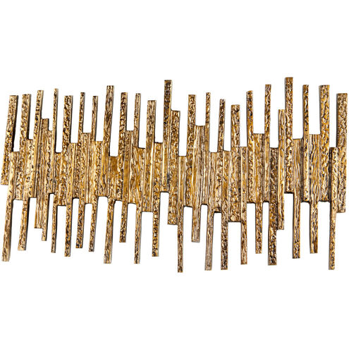 Ledger Antique Brass Wall Decor, Large