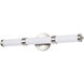 Kagen LED 25.58 inch Brushed Nickel Bath Vanity Light Wall Light