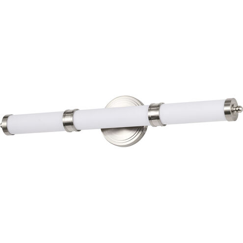 Kagen LED 25.58 inch Brushed Nickel Bath Vanity Light Wall Light