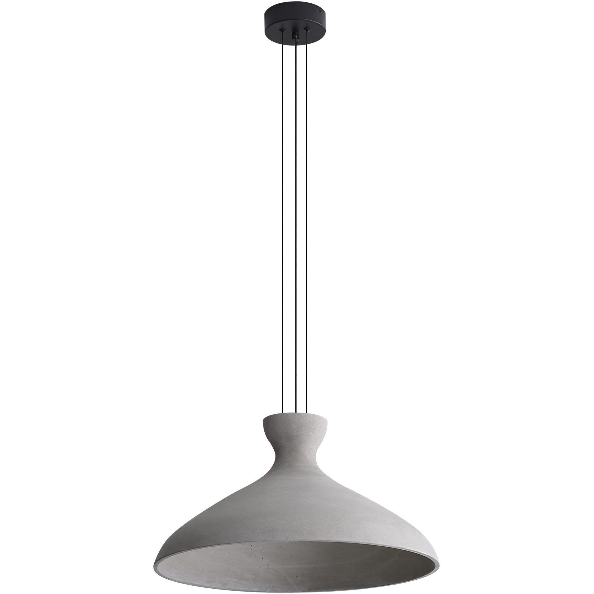 Aethera Pendant Ceiling Light in Grey Cement
