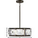 Jolie LED 19.5 inch Black Oxide Foyer Light Ceiling Light, Semi-Flush Mount