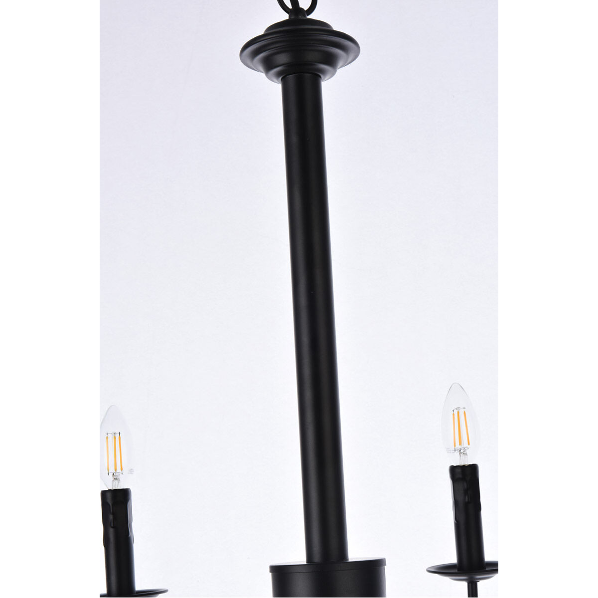 Brielle 6 Light 26 inch Black Pendant Ceiling Light