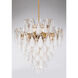 Verla Crest 21 Light 32.5 inch Legacy Brass Pendant Ceiling Light