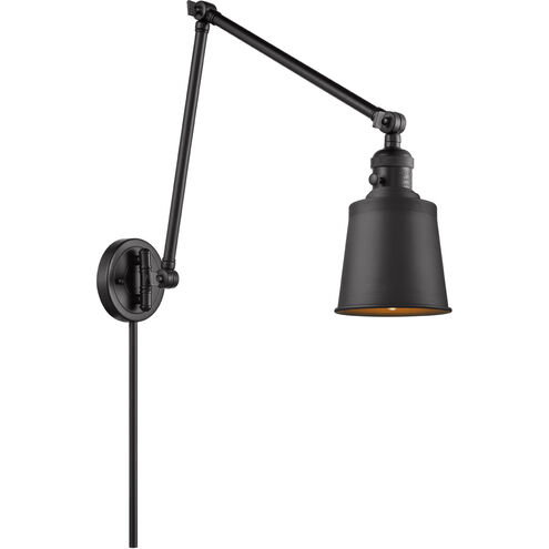 Addison 30 inch 3.50 watt Antique Copper Swing Arm Wall Light, Franklin Restoration