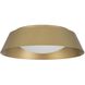 Pez LED 15 inch Painted Brass Outdoor Flush Mount