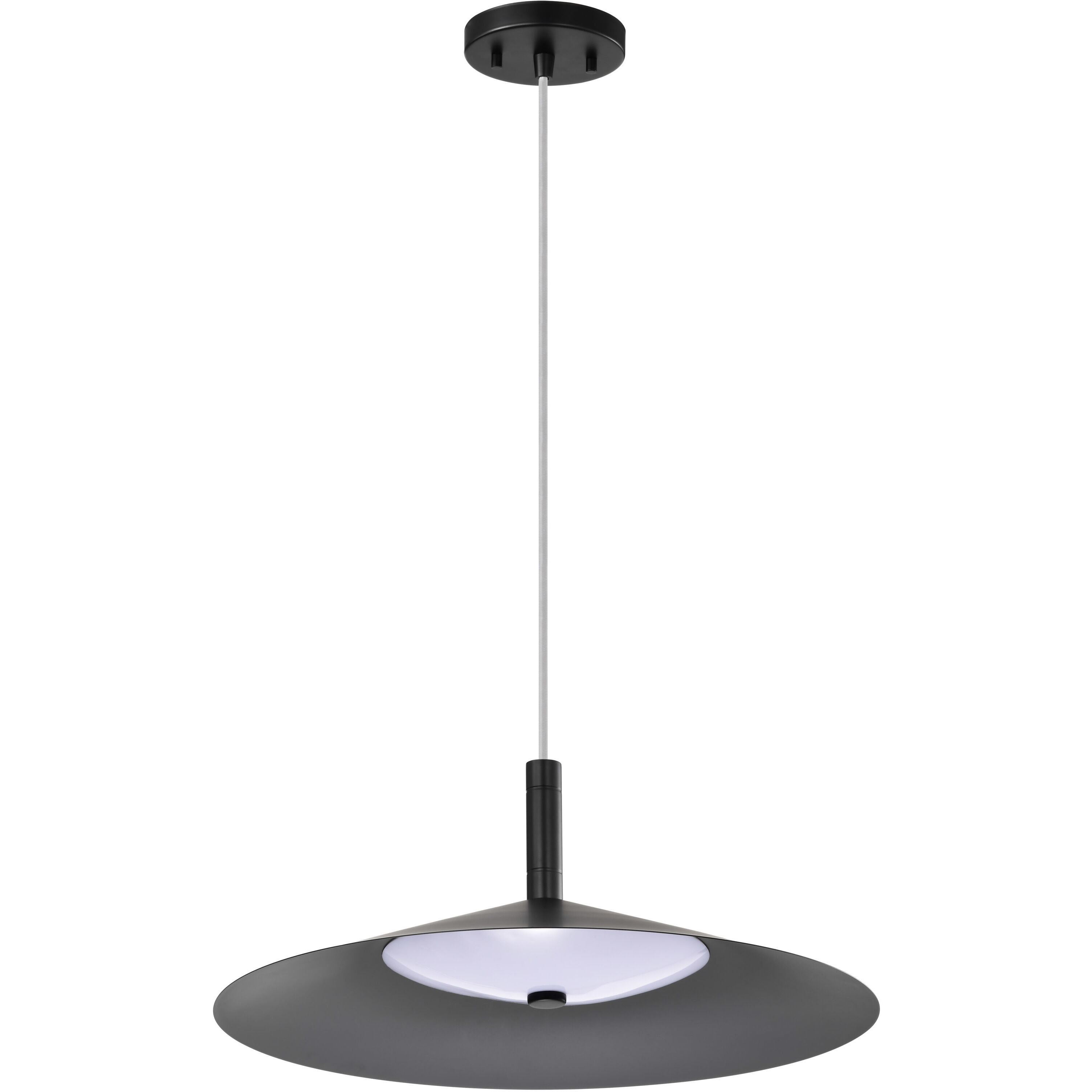 Corrine LED 18 inch Matte Black Pendant Ceiling Light