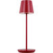Mena 12.88 inch 2.2 watt Dark Red Outdoor Table Lamp