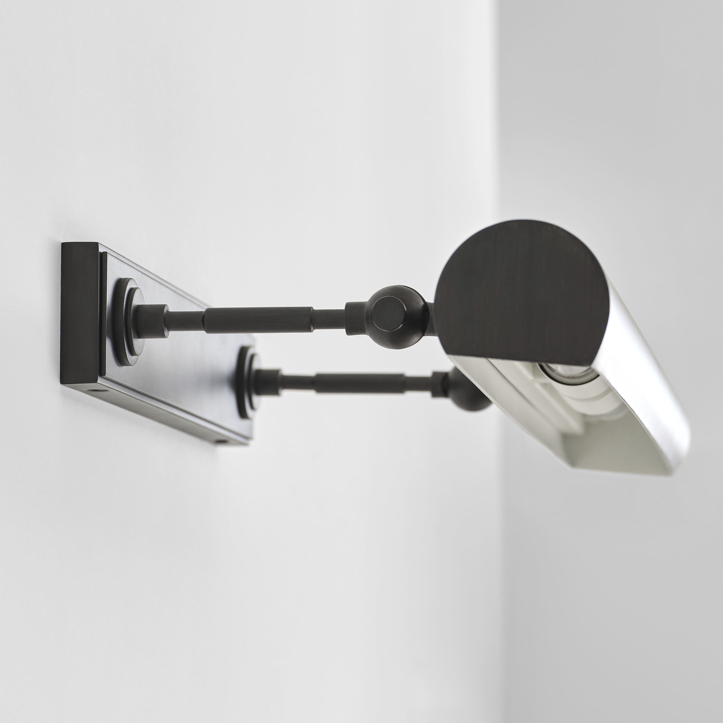 C&M by Chapman & Myers Kenyon 120 watt 24 inch Aged Iron Picture Light Wall Light