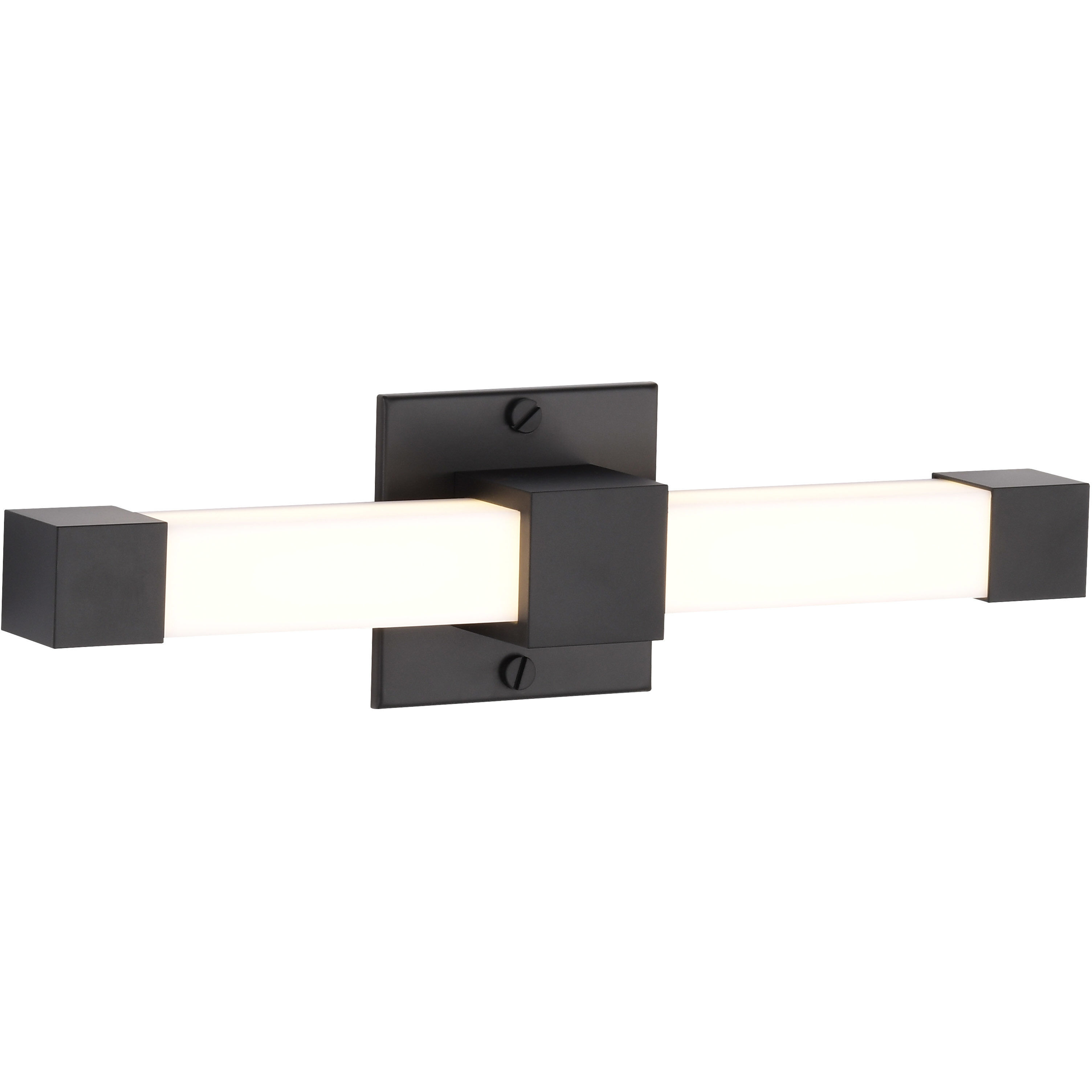 Brightwyn LED 16 inch Matte Black Vanity Wall Light