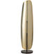 Shield 49.6 inch 18.00 watt Oil Rubbed Bronze/Modern Brass Floor Lamp Portable Light