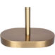 Kov 24 inch 60.00 watt Gold Table Lamp Portable Light