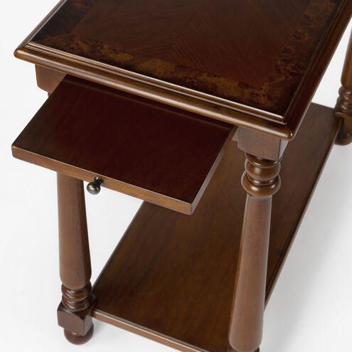 Masterpiece Devane  Olive Ash Burl Chairside Chest