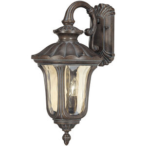 Beaumont 2 Light 22 inch Fruitwood Outdoor Wall Lantern