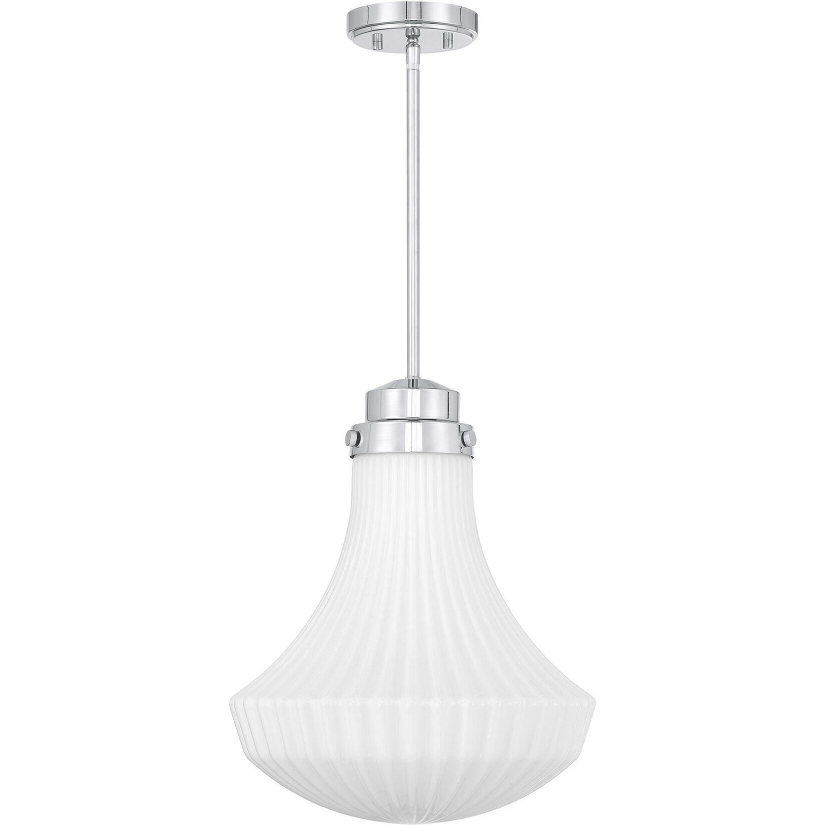 Bartlet 1 Light 14 inch Polished Chrome Pendant Ceiling Light
