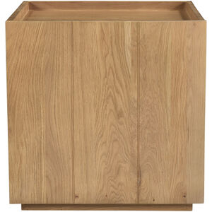 Plank 19 X 18 inch Natural Nightstand