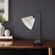 Thalia 25 inch 60.00 watt Black Table Lamp Portable Light, Simplee Adesso