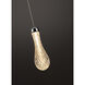 Pera LED 4.72 inch Chrome Pendant Ceiling Light