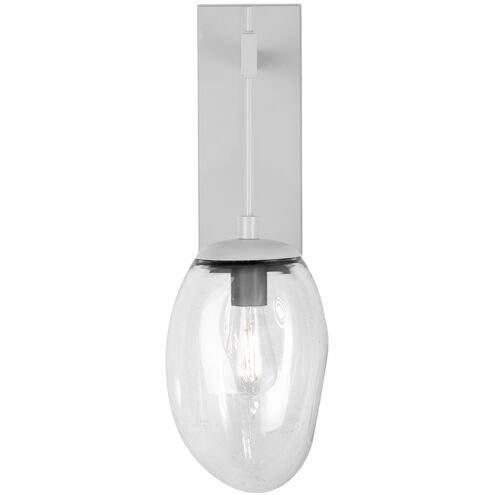 Meteo Incandescent 1 Light 8 inch Classic Silver Indoor Sconce Wall Light, Tempo Nebula