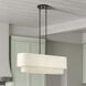 Manorwood 4 Light 36 inch English Bronze Linear Chandelier Ceiling Light, Large