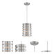 Tendrill II 1 Light 7 inch Aluminum Pendant Ceiling Light