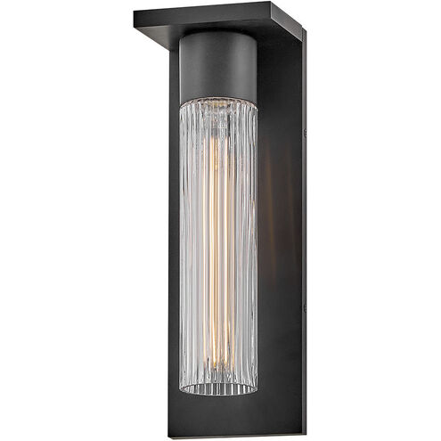 Coastal Elements Voight 1 Light 14.75 inch Black Outdoor Wall Mount Lantern