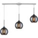 Cassandra Linear Mini Pendant Ceiling Light in Chrome