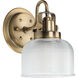 Archie 1 Light 5.75 inch Vintage Brass Bath Vanity Wall Light