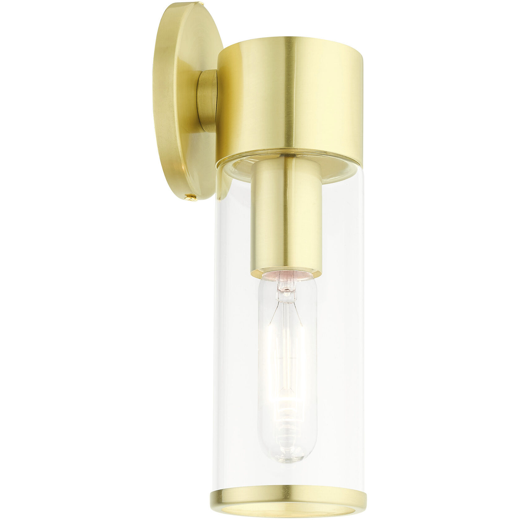 Banca 1 Light 4 inch Satin Brass ADA ADA Single Sconce Wall Light