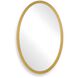 Elstree 42 X 27 inch Antique Brass Mirror
