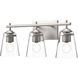 Alora Mood Addison Bath Vanity Light Wall Light in Brushed Nickel