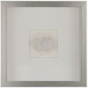 Natural Mineral Silver with White Wall Art