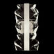 Strata Wall Sconce Wall Light in Silver