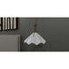 Mejia 1 Light 14 inch Aged Brass Pendant Ceiling Light