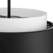 Silva 3 Light 16 inch Matte Black Pendant Ceiling Light, Design Series