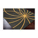 Forum 117 inch Yellow and Gray Area Rug, Wool