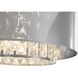 Marilyn 90 inch 9 watt Polished Chrome and Black Arc Floor Lamp Portable Light