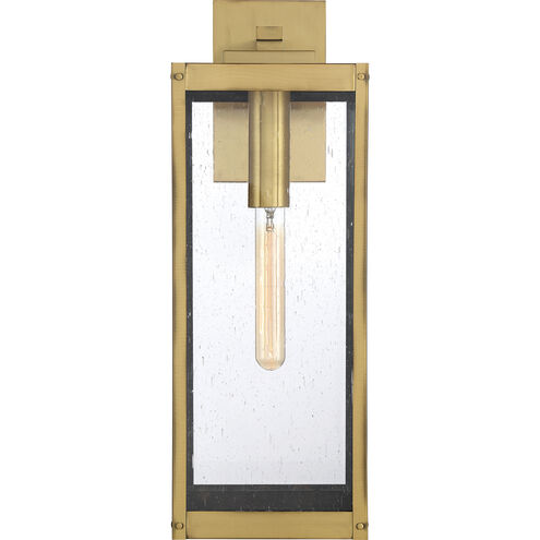 Westover 1 Light 20 inch Antique Brass Outdoor Wall Lantern