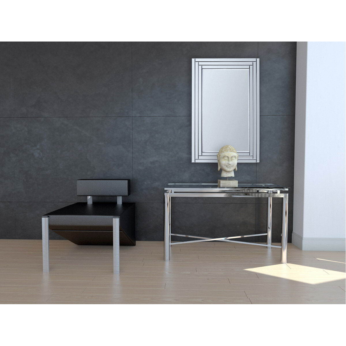 Edessa 36 X 24 inch Wall Mirror