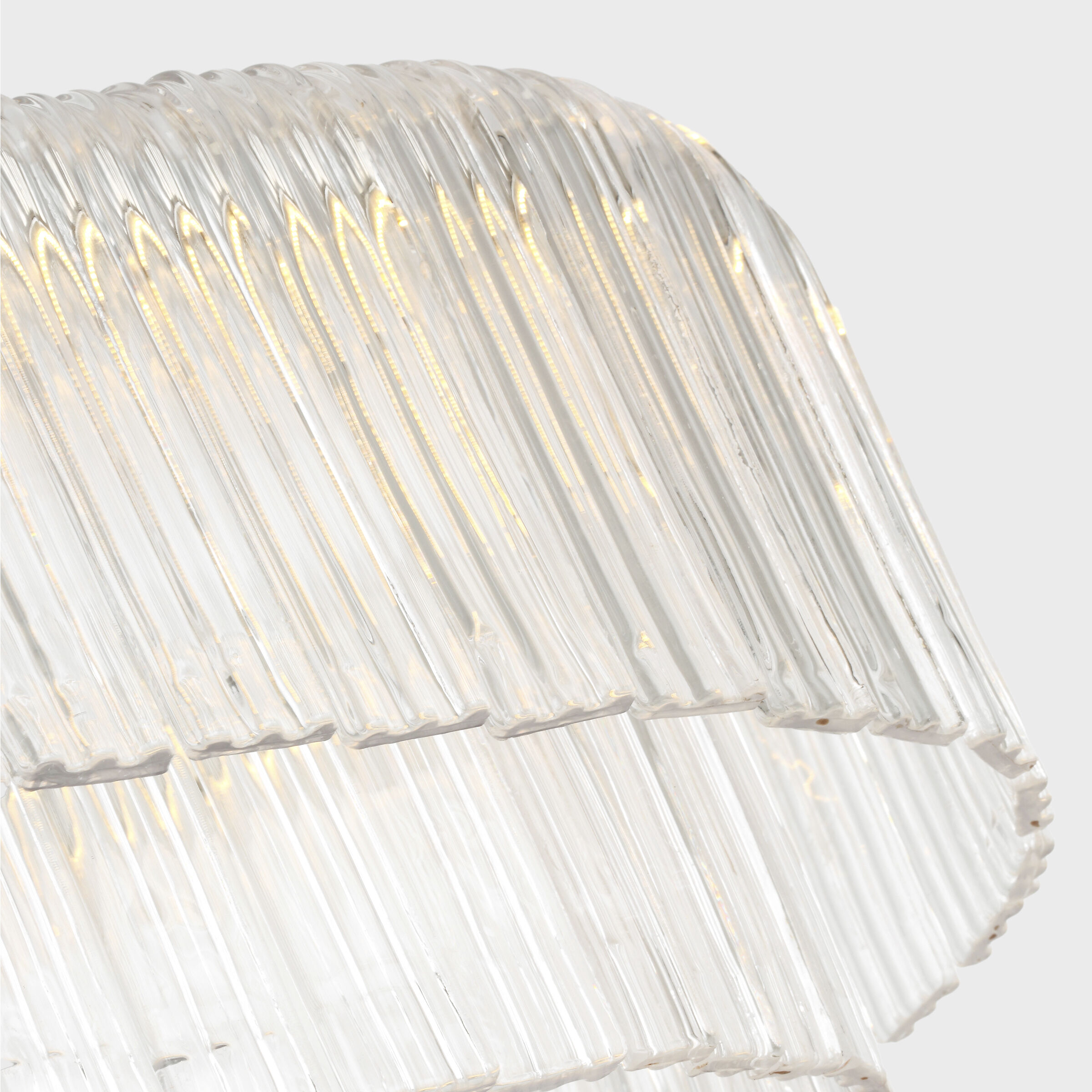 Ian K. Fowler Maderno LED 54.5 inch Hand-Rubbed Antique Brass Linear Chandelier Ceiling Light