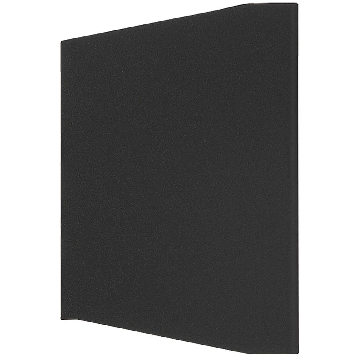 Amora LED 6 inch Black Outdoor Wall Sconce