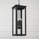 Hunt 4 Light 11 inch Black Outdoor Hanging Lantern