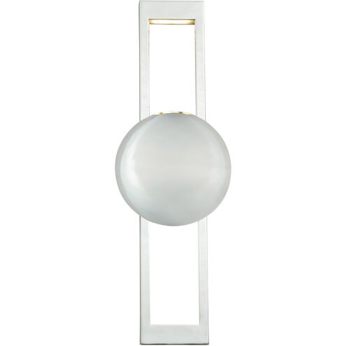 Aline LED 6 inch Polished Nickel Wall Light