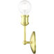 Lansdale 1 Light 5 inch Satin Brass Vanity Sconce Wall Light