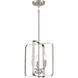 Stowe 3 Light 12 inch Brushed Polished Nickel Foyer Light Ceiling Light
