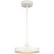 Nancy LED 11.75 inch Matte White Pendant Ceiling Light
