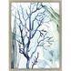 Naturals Collection Blue Framed Art