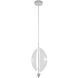 Embark 1 Light 11 inch Silver Pendant Ceiling Light