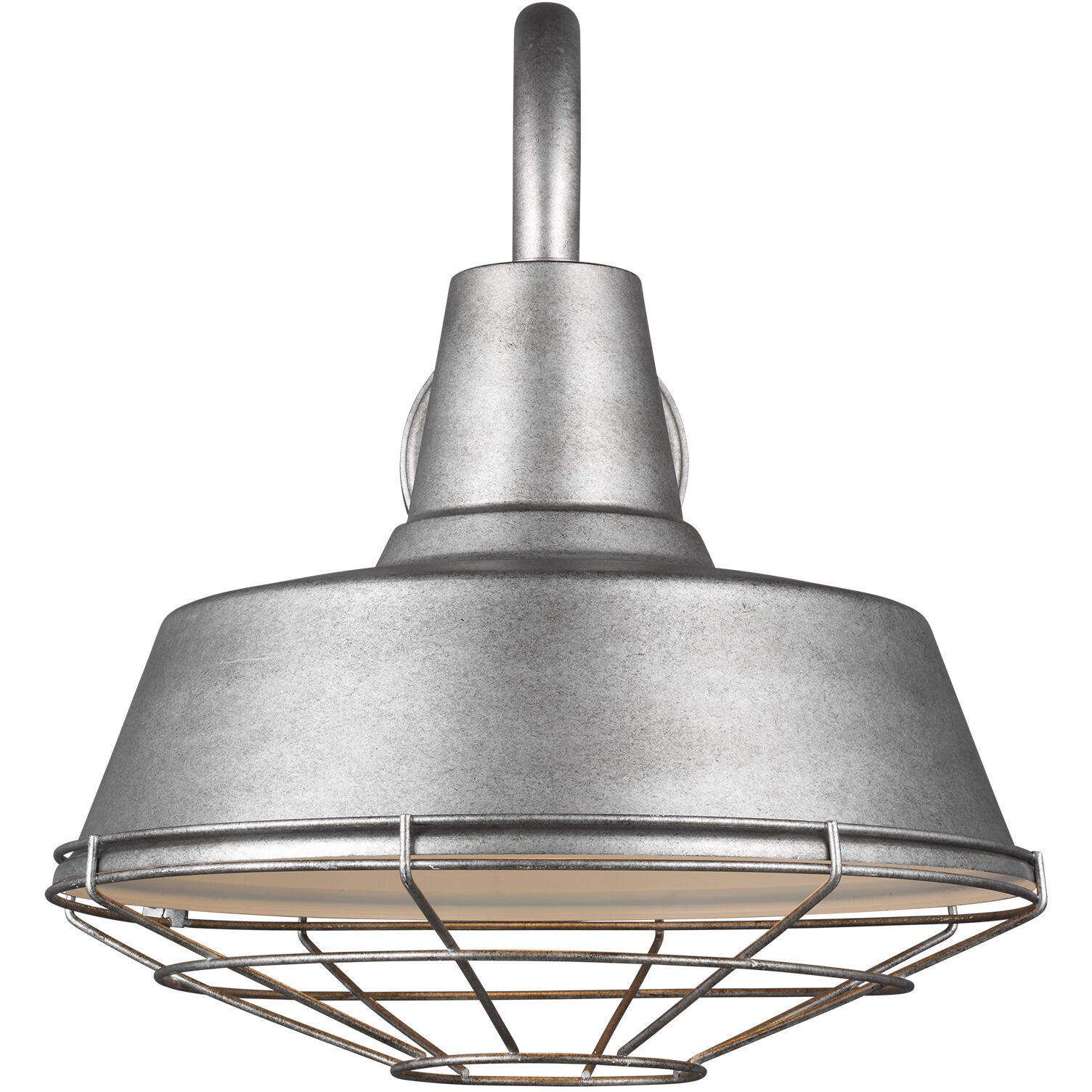 Sean Lavin Barn Light Weathered Pewter Barn Light Cage Accessory, Large