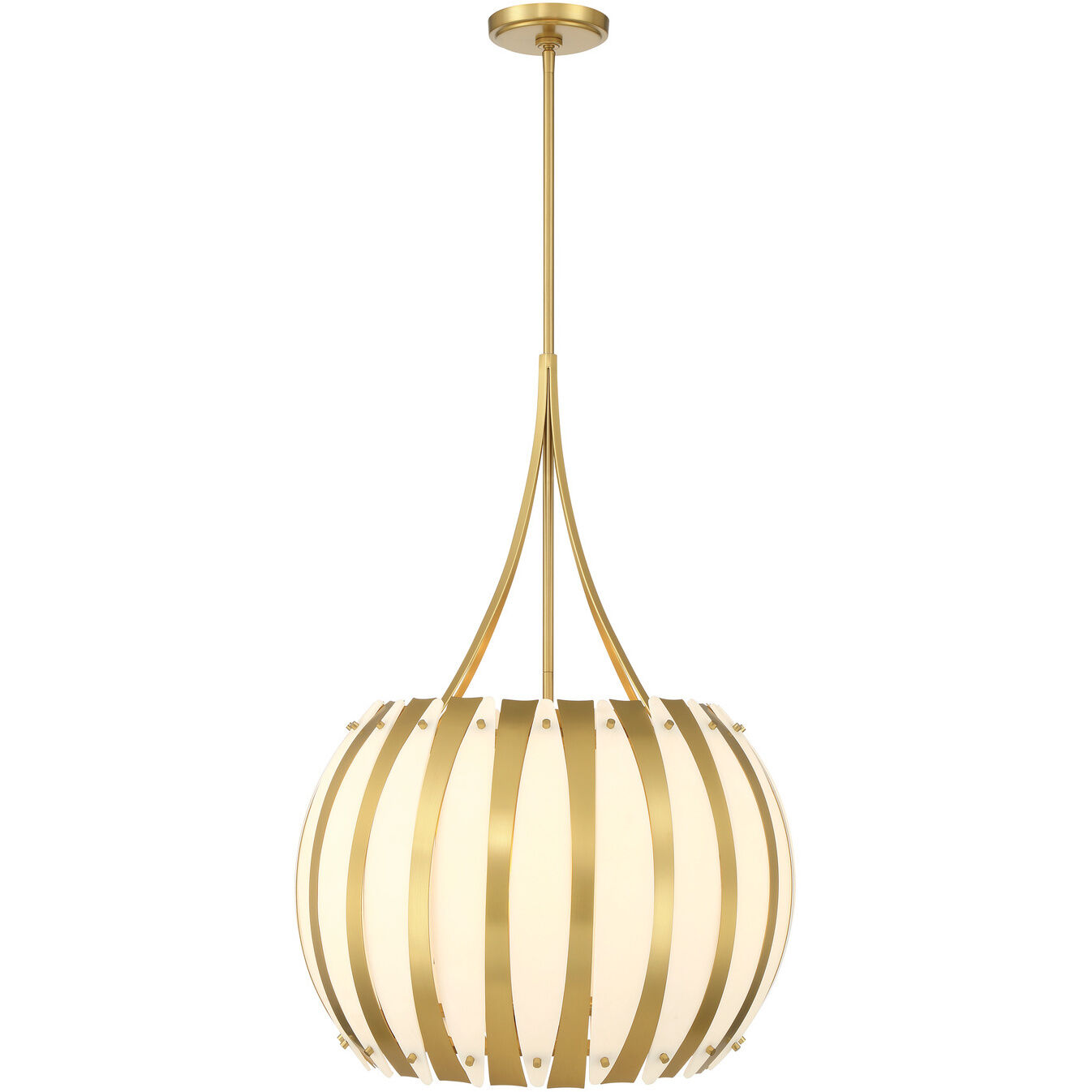 Daria 5 Light 20.5 inch Luxe Gold Chandelier Ceiling Light